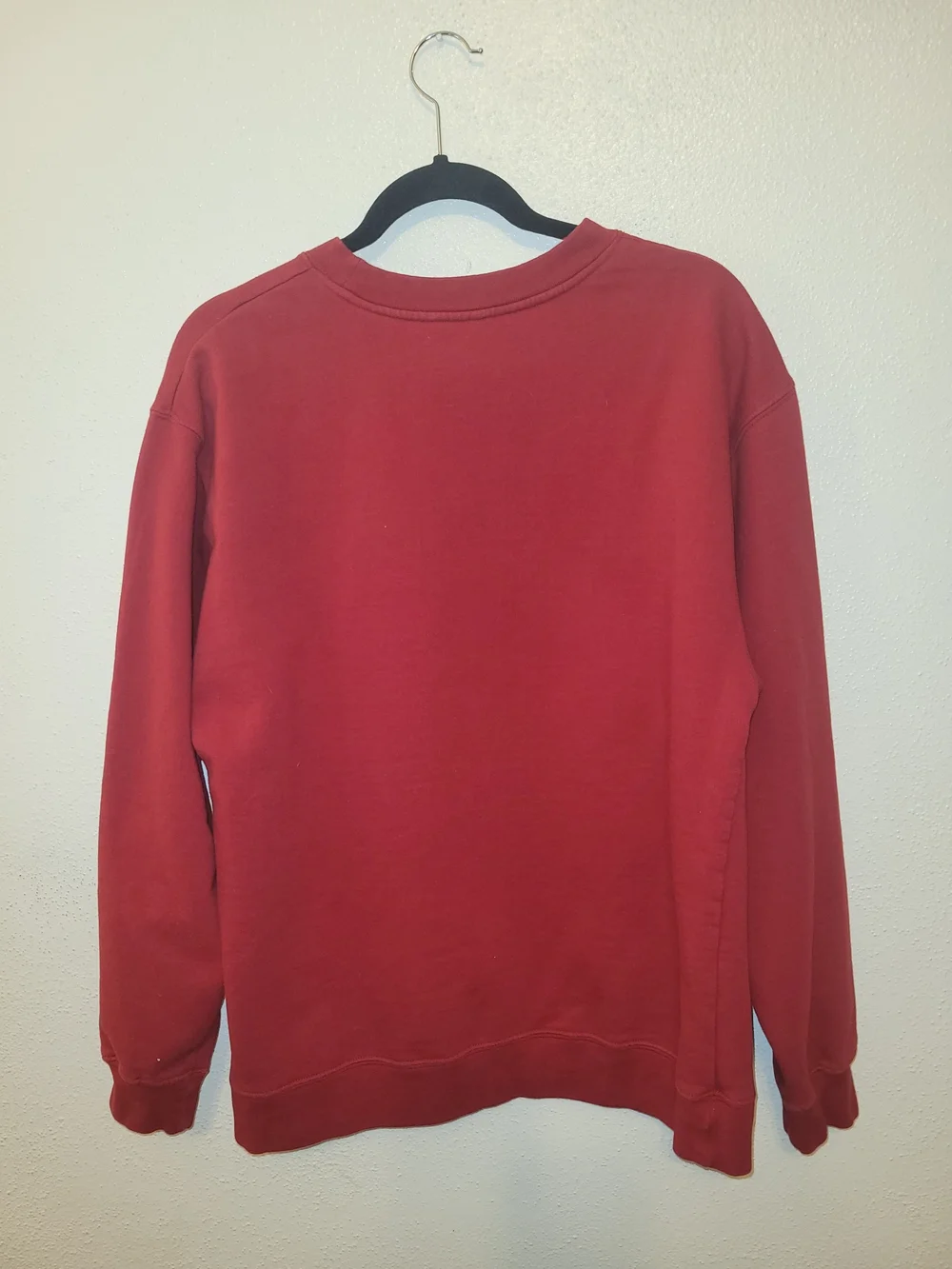 Vintage GUESS Jeans Red Embroidered Logo Crewneck Sweatshirt 80s 90s Xl